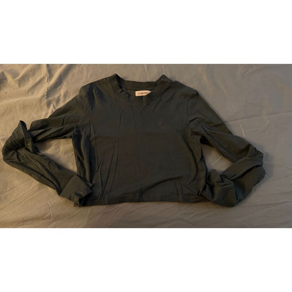 Calvin klein Green long Sleeve top